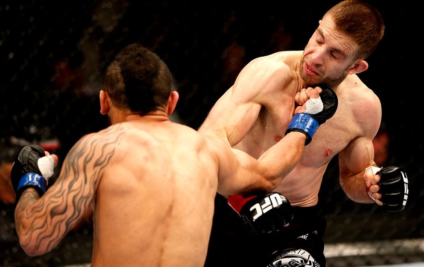 UFC Phil Harris e John Lineker (Foto: Agência Getty Images)