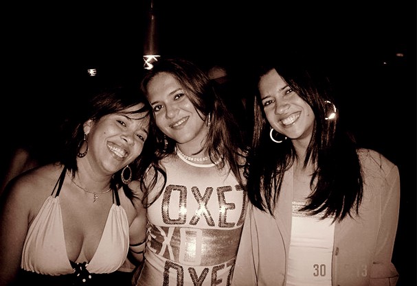 Nattascha, Samara e Mariah quando tudo ia bem (Foto: Arquivo Pessoal)