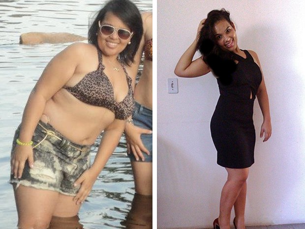 Erika Santana emagreceu 32 kg em oito meses (Foto: Arquivo pessoal/Erika Santana) Erika Santana emagreceu 32 kg em oito meses (Foto: Arquivo pessoal/Erika Santana)