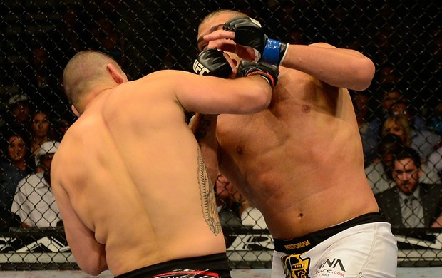 Cain Velásquez e Antonio Pezão UFC 160 (Foto: Getty Images)