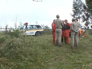 Corpos foram encontrados em propriedade rural de Bocaiúva do Sul (Foto: Reprodução RPC TV)