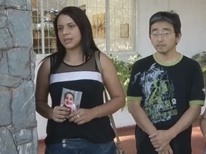 Elen e Tokio não sabiam que casal que está com crianças eram os ex-companheiros de cada um (Foto: Reprodução/TV TEM) Elen e Tokio não sabiam que casal que está com crianças eram os ex-companheiros de cada um (Foto: Reprodução/TV TEM)