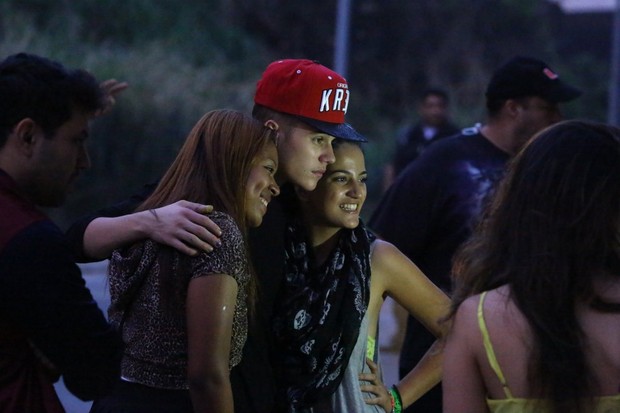 Justin Bieber no Rio (Foto: Delson Silva e Gabriel Reis/Agnews)