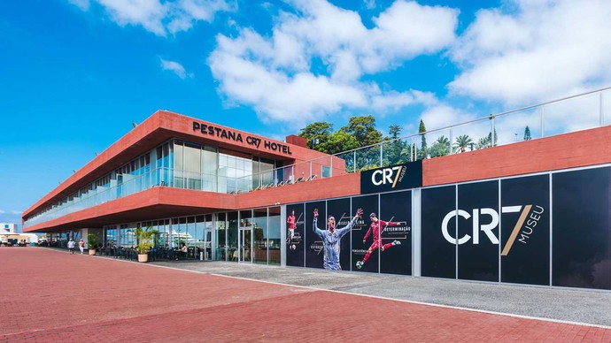 Cristiano Ronaldo inaugura o Pestana CR7 hotel, que fica na Ilha da Madeira, em Portugal (Foto: Divulgação) (Foto: Divulgação)