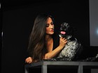 Cleo Pires posa para campanha contra a violência aos animais