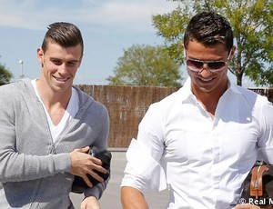 Bale Cristiano Ronaldo (Foto: Reprodução / Site oficial do Real Madrid)