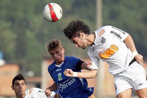 Time Sub-20 do Santos empata com o Santo André pelo Paulistão (Foto: Pedro Ernesto Azevedo / Santos FC)