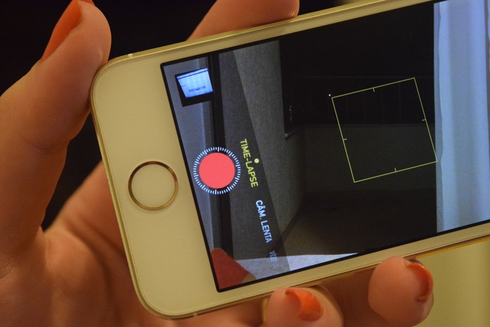 Use o modo time-lapse para criar registros diferentes (Foto: Juliana Pixinine/TechTudo)