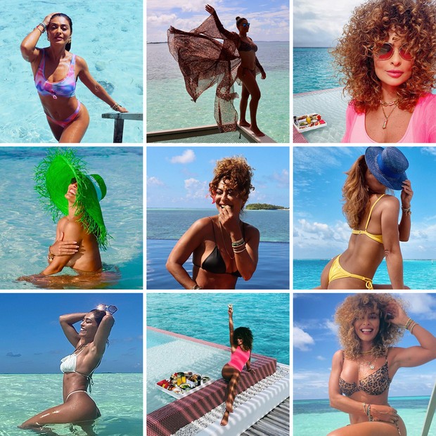 Os looks de Juliana Paes nas Maldivas são a inspiração que precisávamos para entrar no clima do verão (Foto: Reprodução/ Instagram)