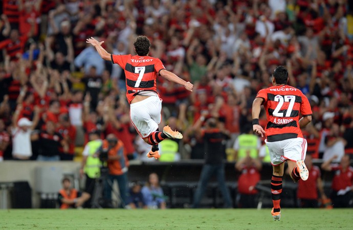 Elano, Flamengo x Emelec (Foto: Alexandre Vidal/Fla Imagem)