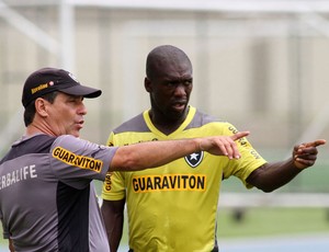 Eduardo Húngaro e Seedorf, botafogo (Foto: Satiro Sodré/SS Press)