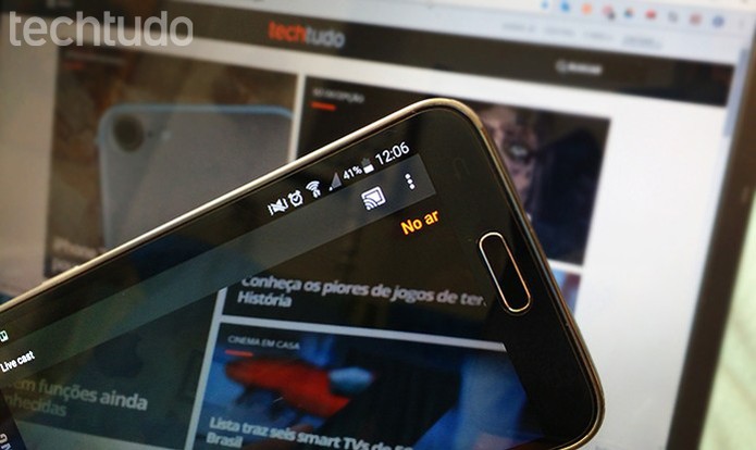 Veja como fazer streaming da câmera do celular para a TV usando um Chromecast  (Foto: Barbara Mannara/TechTudo)