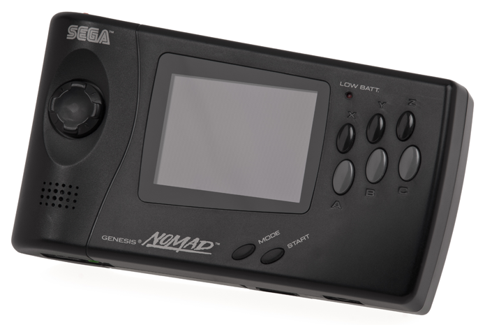 Nomad foi o Mega Drive portátil que não era tão portátil assim (Foto: (Foto: Reprodução/Wikipedia)) Nomad foi o Mega Drive portátil que não era tão portátil assim (Foto: (Foto: Reprodução/Wikipedia))