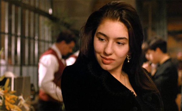 Sofia Coppola em 'O Poderoso Chefão III' (1990) (Foto: Divulgação)