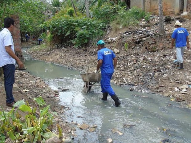 Ações foram realizadas em diverso pontos do município de Rio Largo (Foto: Ascom/ Seminfra)