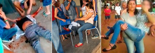 Vigia, irmã de aluno e coordenadora da escola estão entre os feridos a tiros em Mossoró (Foto: José Nílson Ferreira/Passando na Hora)