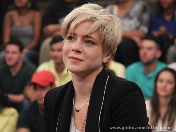 Leandra Leal participa do programa Altas Horas deste sábado (Foto: TV Globo/Altas Horas)