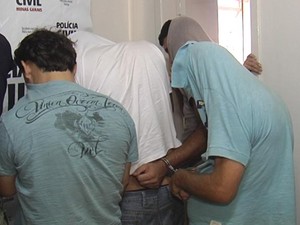 Além de Caratinga, houve prisões também em Governador Valadares e Ipatinga, no Leste do Estado.  (Foto: Reprodução/Inter TV)