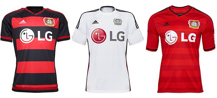 Camisas Champions bayern leverkusen
