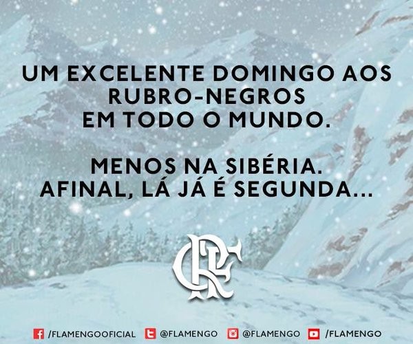 Flamengo ironiza Vasco no Twitter (Foto: Reprodução)