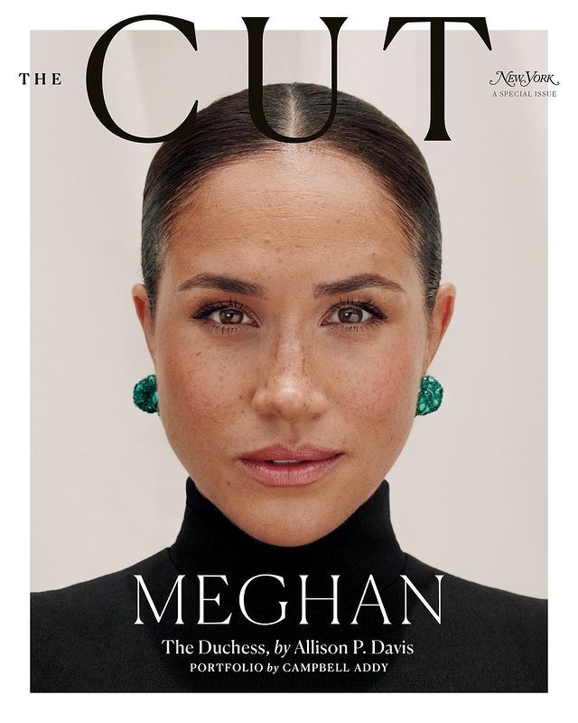 Meghan Markle estampa capa da revista americana The Cut (Foto: Divulgação)