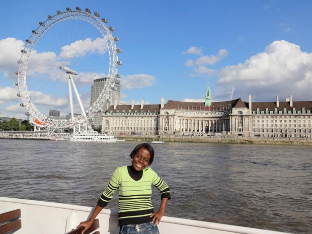 Raquel Amancio realizou o sonho de conhecer Londres, conta amiga (Foto: Reprodução / Facebook)