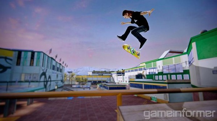 Tony Hawks Pro Skater 5 resgata valores clássicos em fases com objetivos e missões (Foto: Reprodução/GameInformer)