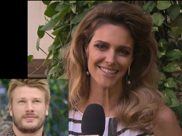 Rodrigo Hilbert se emociona com declaração de Fernanda Lima: 'Meu príncipe encantado' (Foto: Mais Você / TV Globo)