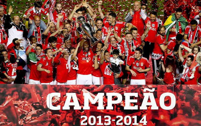 Benfica campeão 2013/2014 (Foto: EFE)