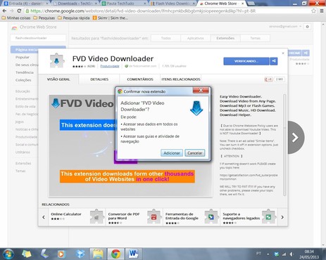 installer flash video downloader a google chrome android