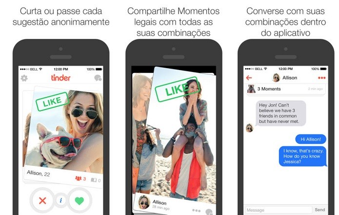 Tinder agora também permite enviar imagens que expiram (Foto: Divulgação/AppStore)