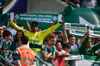 Palmeiras x Atlético-MG torcida (Foto: Marcos Ribolli) Palmeiras x Atlético-MG torcida (Foto: Marcos Ribolli)