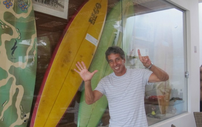 surfe Rico de Souza (Foto: Gabriele Lomba / GLOBOESPORTE.COM)