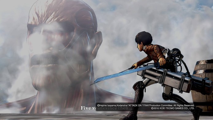 Attack on Titan (Foto: Reprodução/Felipe Vinha)
