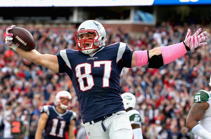 NFL - Rob Gronkowski New England Patriots (Foto: Jim Rogash)