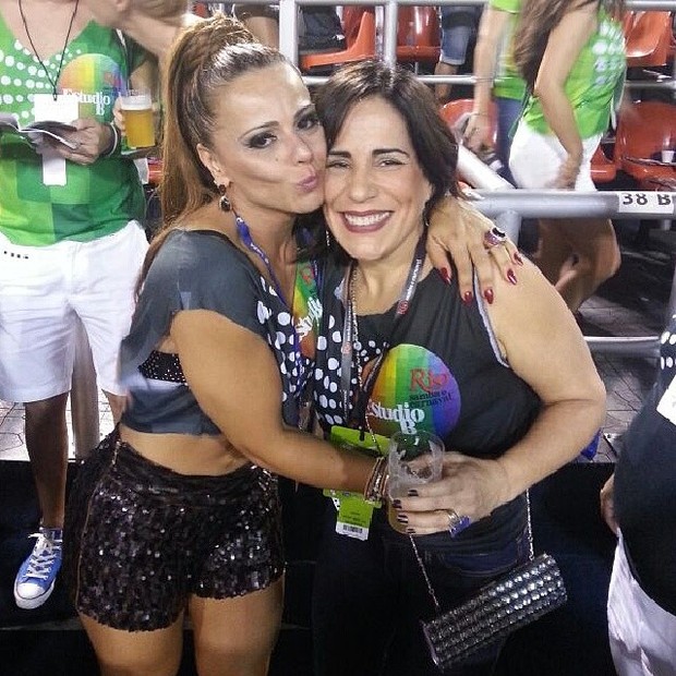 Viviane Araújo e Glória Pires (Foto: Instagram / Reprodução)