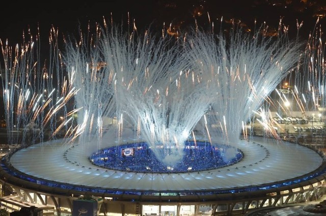 Cerimônia de abertura (Foto: Antonio Scorza/O Globo)