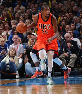 NBA - Oklahoma City Thunder x Phoenix Suns - Kevin Durant (Foto: Layne Murdoch Jr. / Getty Images)