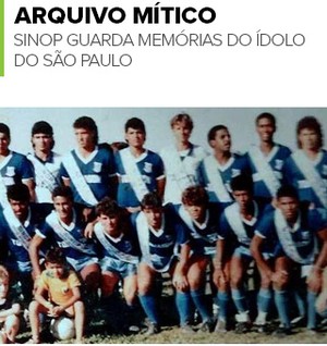 Mosaico Rogério Ceni infância/adolescência (Foto: Editoria de arte)