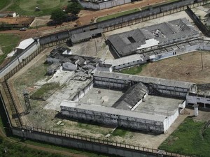 Vista aérea do Complexo Penitenciário de Americano, no município de Santa Isabel do Pará. (Foto: Tarso Sarraf/ O Liberal)