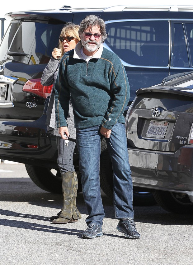 Goldie Hawn e Kurt Russell (Foto: Agência Grosby Group)