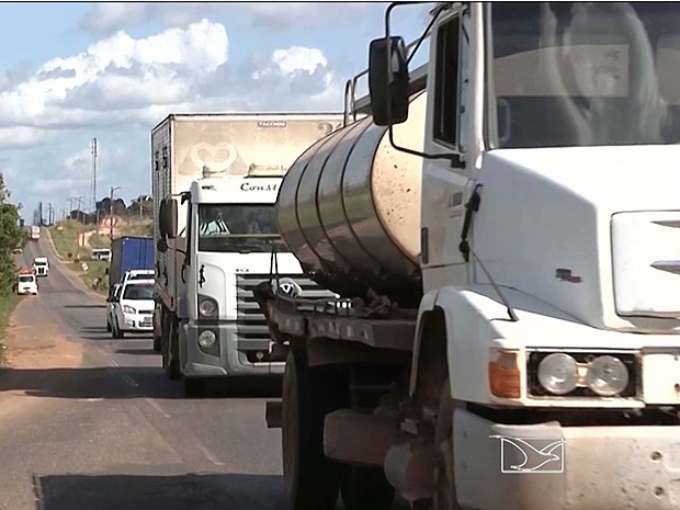 Fiscalização da PRF visa evitar excessos em rodovias do Maranhão (Foto: Reprodução / TV Mirante)