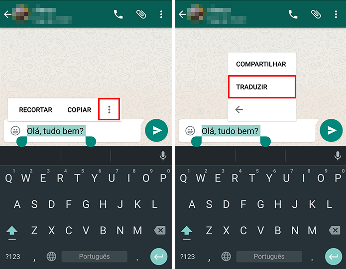 Como traduzir mensagens no WhatsApp para Android com o Google Tradutor Dicas e Tutori Artesanato Junino Com Material Reciclado ~ Como traduzir mensagens no WhatsApp para Android com o Google Tradutor Dicas e Tutori