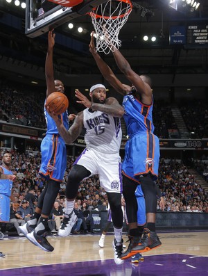 Demarcus Cousins Thunder x Kings NBA (Foto: Getty) Demarcus Cousins Thunder x Kings NBA (Foto: Getty)