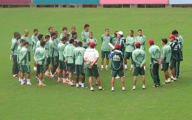 Abel Braga treino Fluminense (Foto: Rafael Cavalieri / Globoesporte.com)