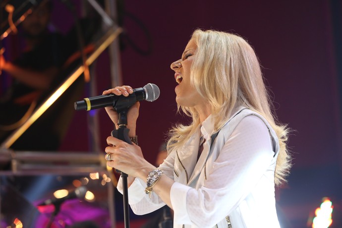 Paula Toller já soltou a voz no 'Altas Horas' 20 vezes! (Foto: Rodrigo Peixoto/Gshow)