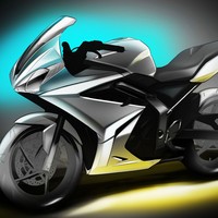 Mostrada só na tela, Triumph de 250 cc
será vendida no Brasil (Divulgação)