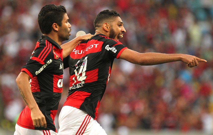 wallace flamengo x corinthians (Foto: Gilvan de Souza/Fla Imagem)