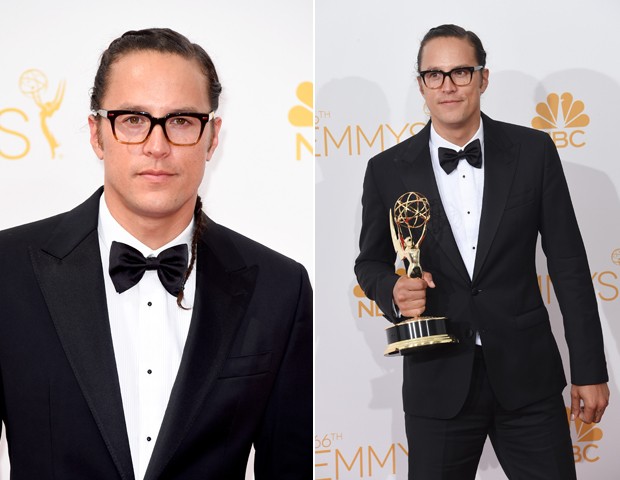 Cary Fukunaga no 66º Grammy Awards: penteado que chamou mais atenção que o prêmio (Foto: Getty Images) Cary Fukunaga no 66º Grammy Awards: penteado que chamou mais atenção que o prêmio (Foto: Getty Images)