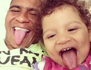 FUTEBOL  - Walter e filha (Foto: Reprodução Instagram)
